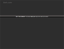 Tablet Screenshot of ibeh.com